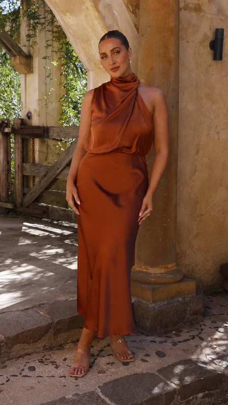 Esther Maxi Dress - Copper