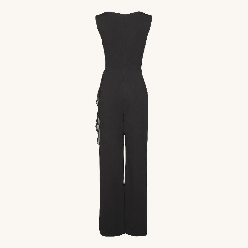 Sara Black Jumpsuit