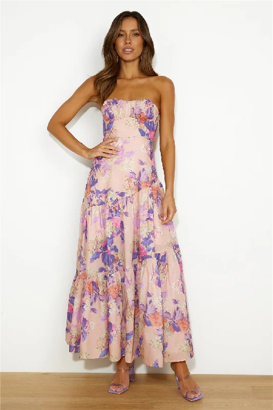 Summer Girl Maxi Dress Peach