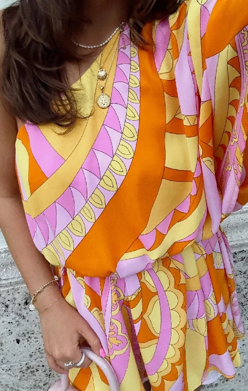 Trish Dress ~ Caribbean Cocktail