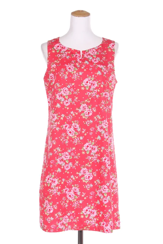 FLEURT (NZ) Pink floral cotton dress! 14