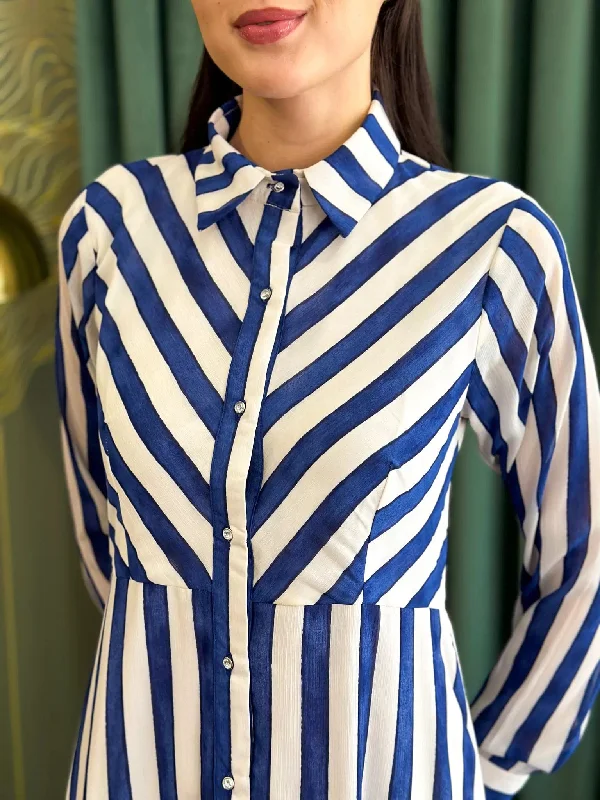 Hailey Stripes Dress