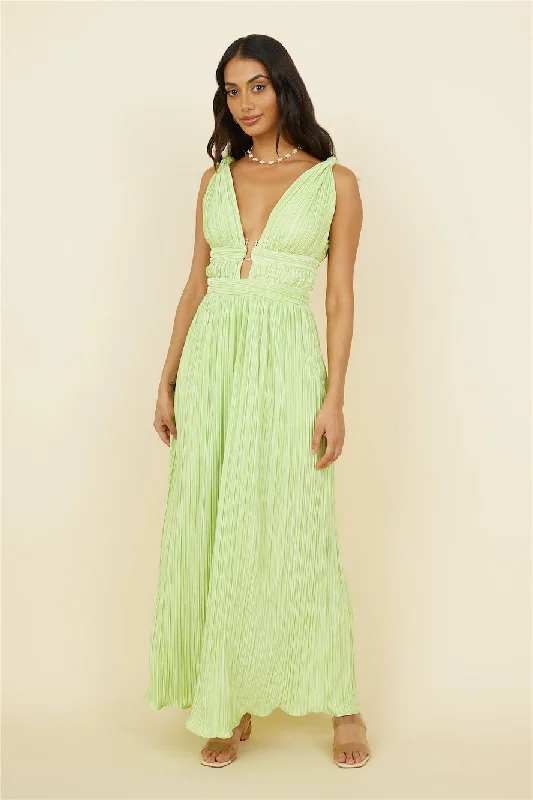 Jupiter Calling Maxi Dress Green