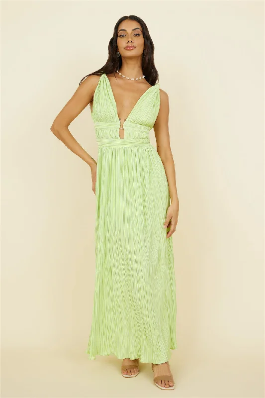 Jupiter Calling Maxi Dress Green