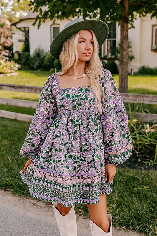 Sweet Dreams Floral Babydoll Dress