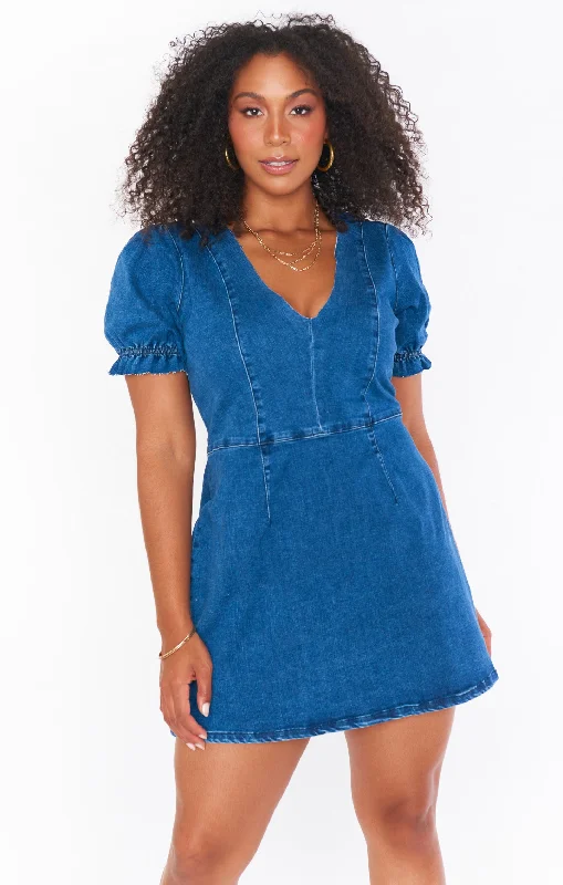 Zoey Dress ~ Maritime Blue