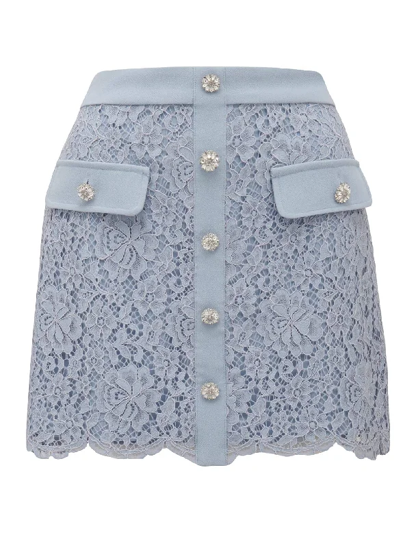 Lara Petite Lace Mini Skirt