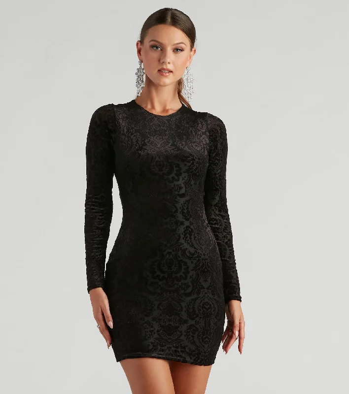 Don't Miss Out!After Midnight Velvet Short Dress