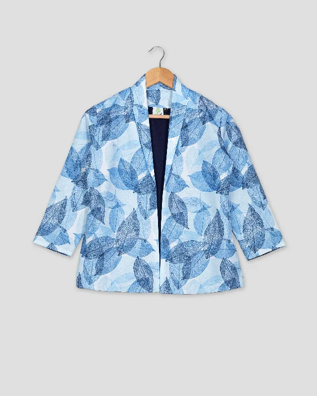 Great Deals, Just for You!Branch Out in Style: Leaf Print Womens Jacket
