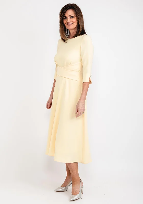 Only a Few Left – Order Now!Claudia C Klee A-Line Maxi Dress, Lemon