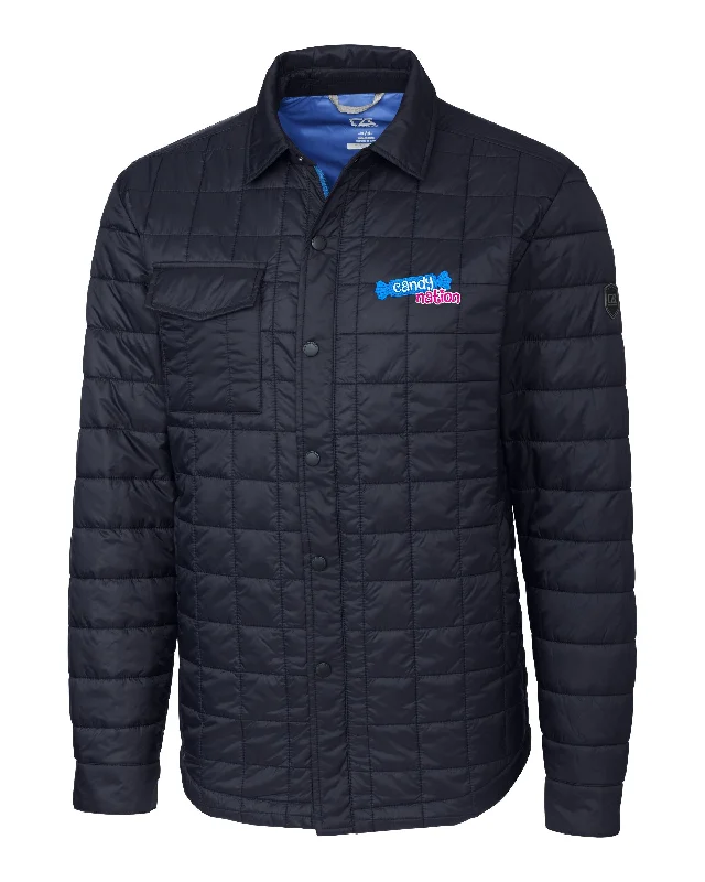 Savings You Can’t Ignore!Cutter & Buck Rainier PrimaLoft Eco Insulated Quilted Shirt Jacket