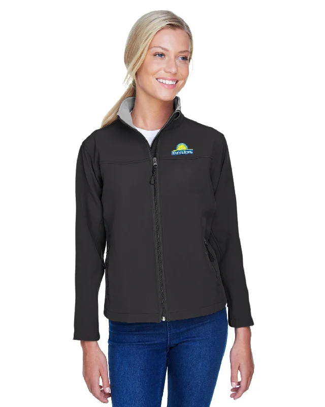 Shop the Hottest Deals!Devon & Jones Ladies Soft Shell Jacket