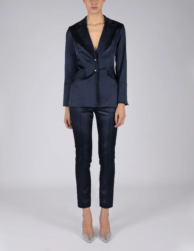 Enjoy Huge Discounts Now!EMBOSSED STRETCH SATIN JACKET