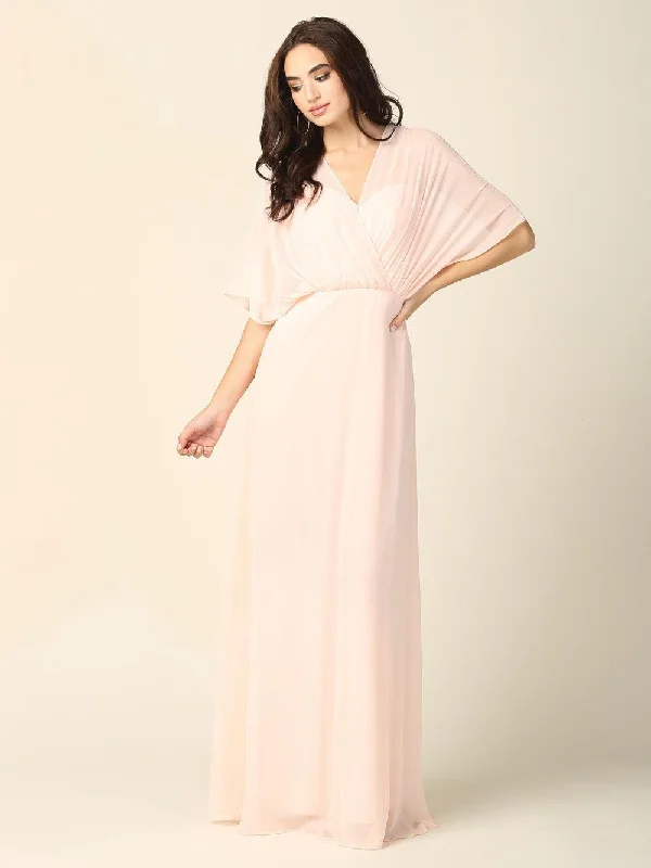 Find the Best Deals Here!Formal Mother of the Bride Draped Chiffon Gown Sale