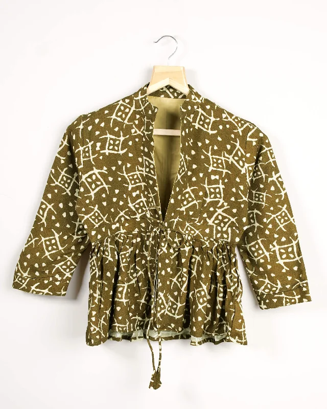 Exclusive Offers You’ll Love!Shaye Geometric Frill Jacket