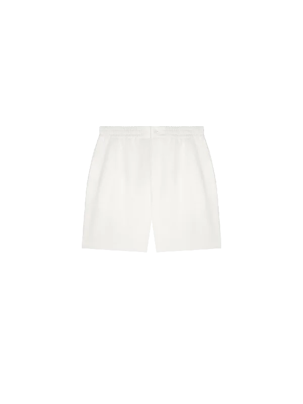 Lowest Prices Guaranteed!Mens DNA Aloe Linen Mid Length Shorts—off-white