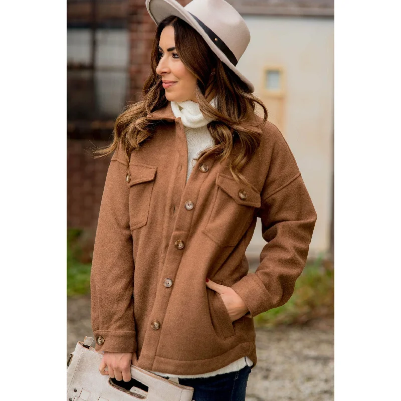 Biggest Sale of the Season!Pocketed Pea Coat