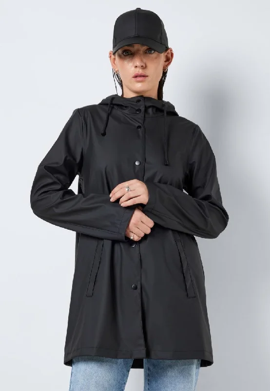 Flash Sale – Act Fast!Noisy May - Sky A Line Black - Jacket