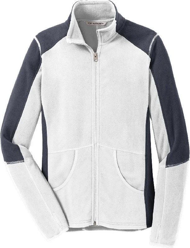 Huge Savings – Act Now!CLOSEOUT - Port Authority Ladies Colorblock Microfleece Jacket