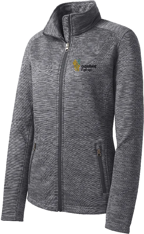 Get the Best for Less!Port Authority Ladies Digi Stripe Fleece Jacket