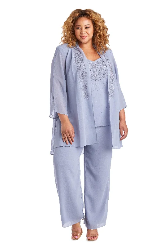 Buy One, Get One Free!R&M Richards 7216W Plus Size Jacket Pant Suit