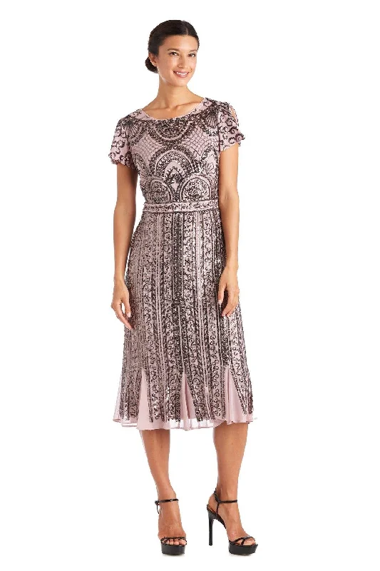 Shop Before It’s Gone!R&M Richards 7342 Short Mother Of The Bride Dress