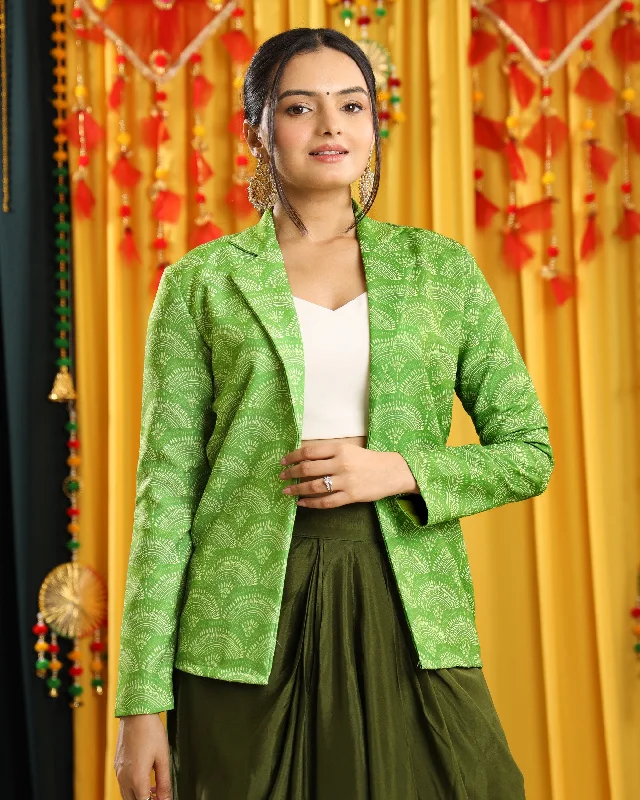 Hottest Discounts of the Year!Say "I Do" in Style: The Luxurious Green Womens Jacket