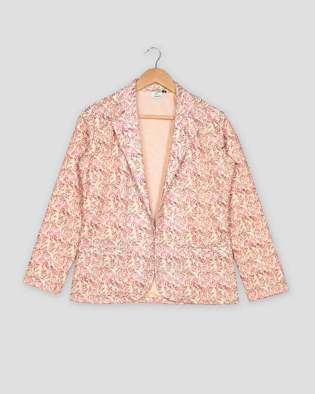 Save More Than Ever!Sequins Thread Work Embroidery Floral Women's Jacket