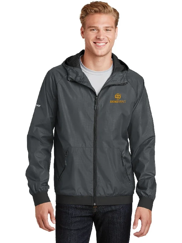 Save Like Never Before!Sport-Tek Embossed Hooded Wind Jacket