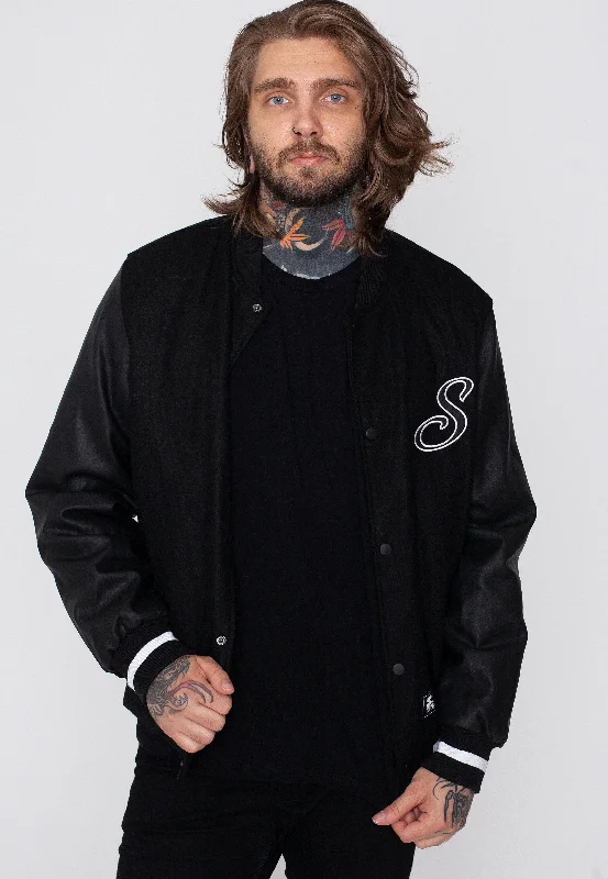 New Discounts Just Dropped!Starter - Script College Black - College Jacket