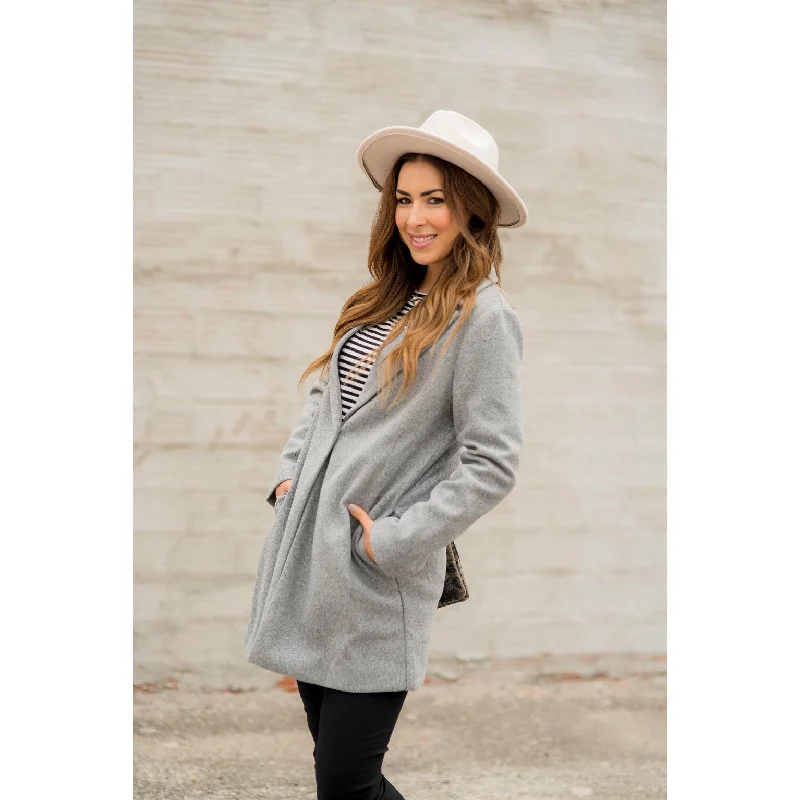 Upgrade for Less!Stylish Single Button Jacket