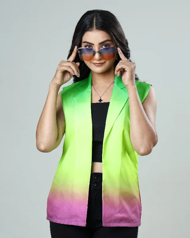 Everything Must Go!The Ombre Look: Women's Sleeveless Jacket