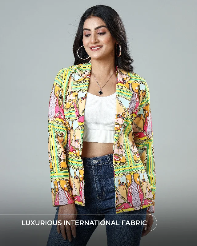 Your Dream Deal is Here!The Quirky Queen's Funky Fusion Women's Jacket