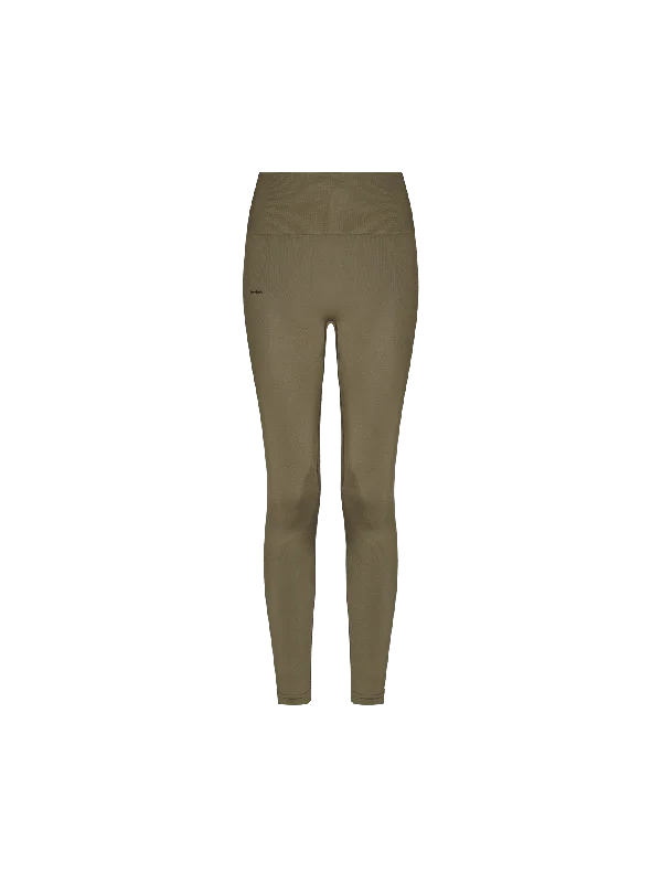 Limited-Time Price Drop!Women's Plant-Stretch Compressive Leggings—soil brown
