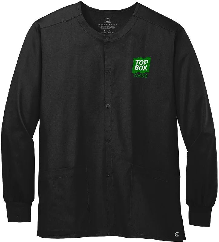 Don’t Wait – Deals Won’t Last!WonderWink Unisex WorkFlex Snap-Front Scrub Jacket