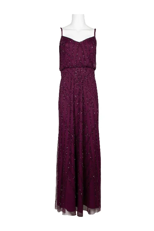 Get More, Spend Less – Shop Now!Adrianna Papell AP1E200215 Spaghetti Strap Blouson Long Formal Dress