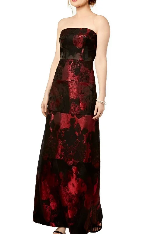 Limited Time Offer!Adrianna Papell AP1E204113 P Strapless Long Formal Dress
