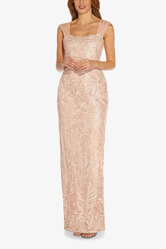 Flash Deals – Act Quickly!Adrianna Papell AP1E209623 Long Sleeveless Formal Dress