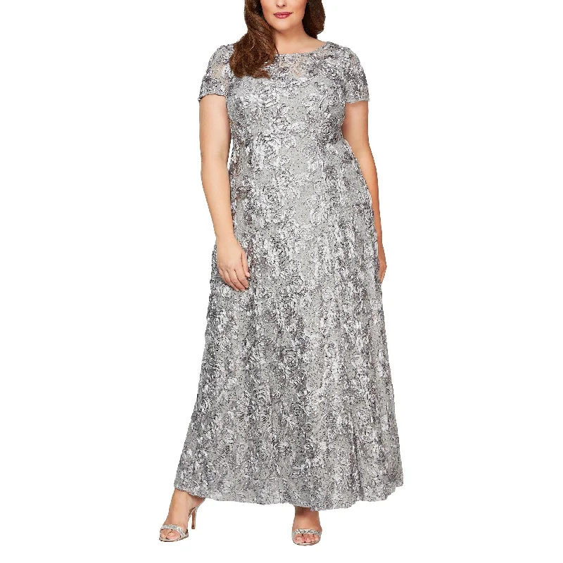 Get More for Less!Alex Evenings AE412788 Plus Size Long Formal Dress Sale