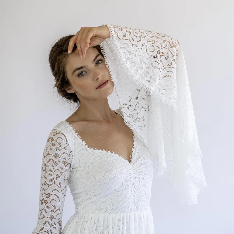 Don’t Wait – Shop Today!Boho Bell Sleeve Dress #1319