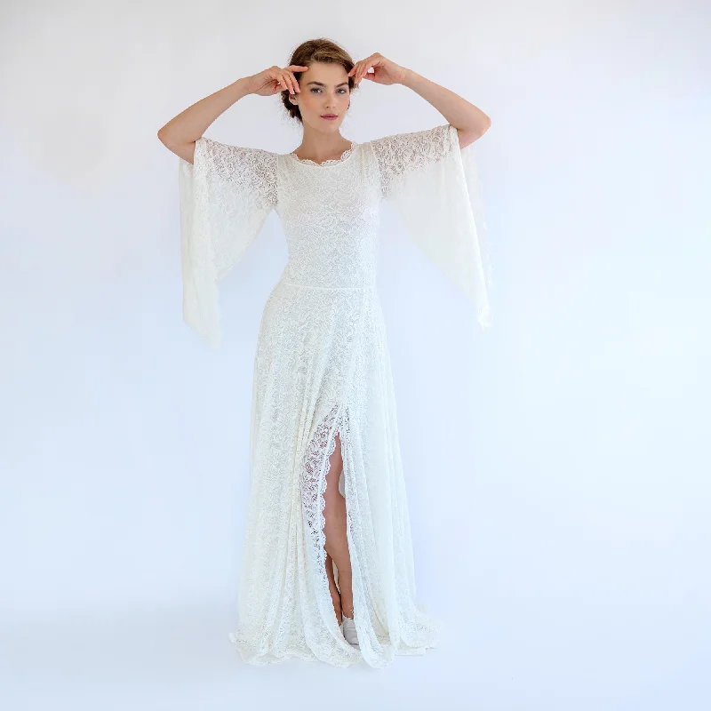 Today’s Deals, Tomorrow’s Regrets!Angel Sleeve Bridal Gown #1502