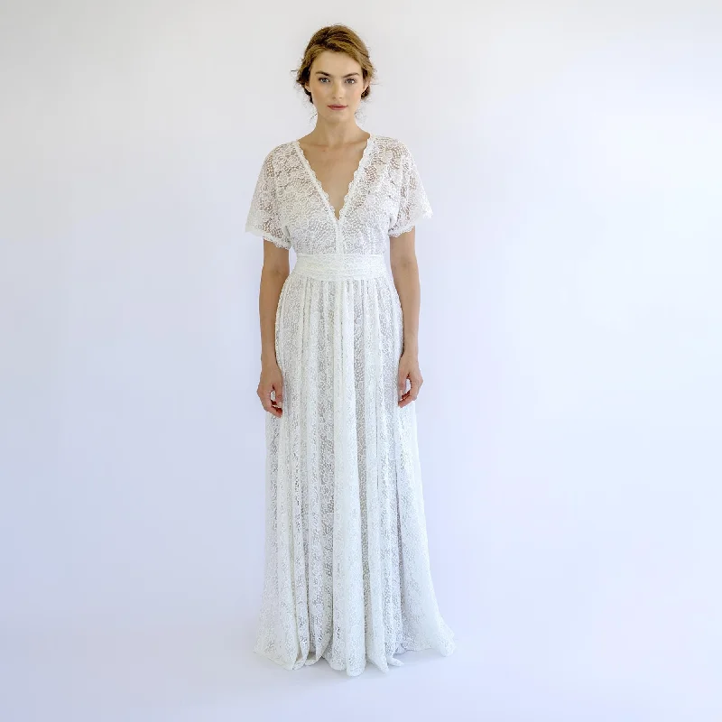 Great Deals, Just for You!V-Neck Bridal Gown #1500