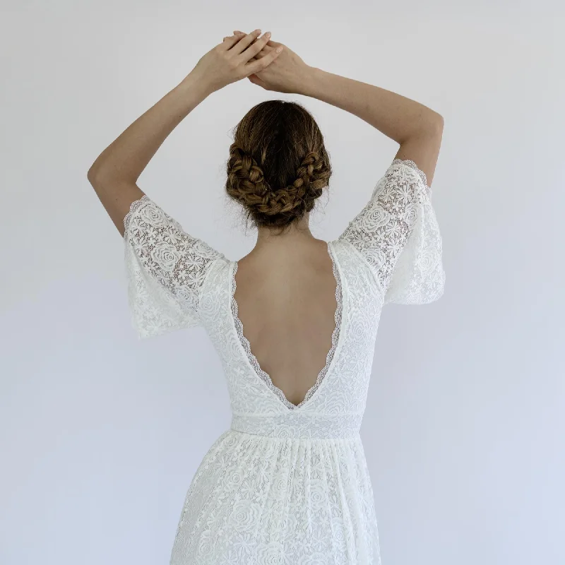 Mega Sale Happening Now!Empire Dress with V-Back #1496
