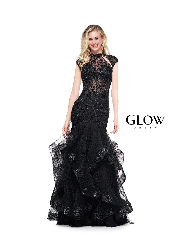 Save Up to 50% Off!G842 Colors Long Cap Sleeve Formal Mermaid Prom Gown Sale