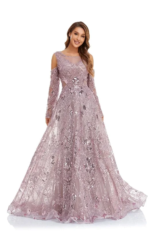 Find Your Perfect Deal Today!High Couture NR2255 Prom Long Off Shoulder Ball Gown