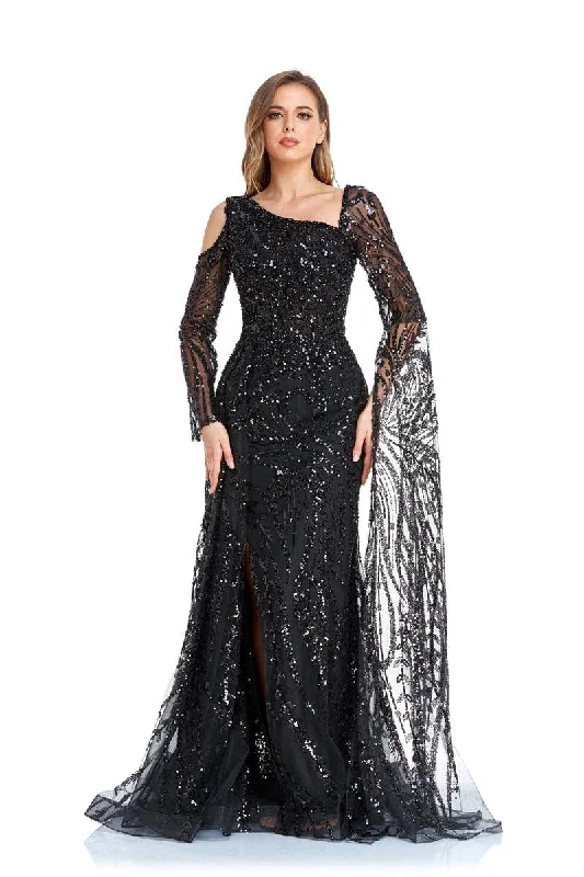 Save Like Never Before!High Couture NR2262 Long Formal Beaded Prom Dress