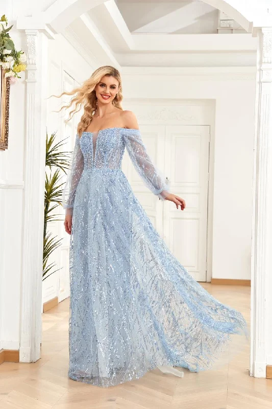 Today’s Deals, Tomorrow’s Regrets!High Couture NR2271 Prom Long Off Shoulder Ball Gown