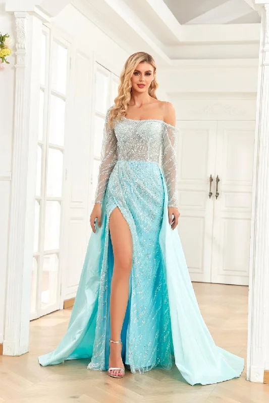 Save More Than Ever!High Couture NR2273 Prom Long One Shoulder Formal Dress