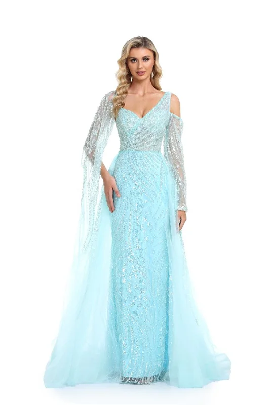 Bigger Savings, Better Shopping!High Couture NR2274 Long Off Shoulder Prom Formal Dress