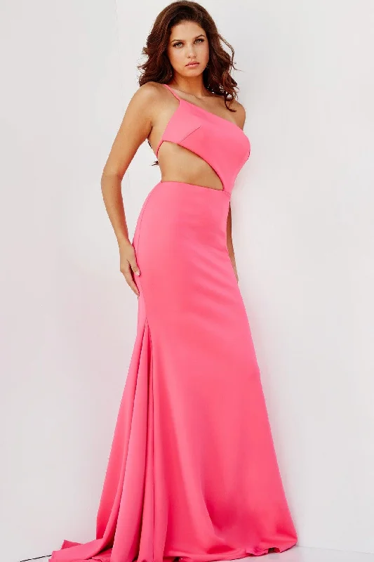 Shop Smart, Save Big!Jovani 000273 Long Formal One Shoulder Prom Dress
